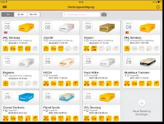 Reference project Deutsche Post AG/ DHL Paket: Apps Android, ios & Web The challenges of Deutsche Post AG / DHL package passed in the orchestration of DHL services for native applications on mobile