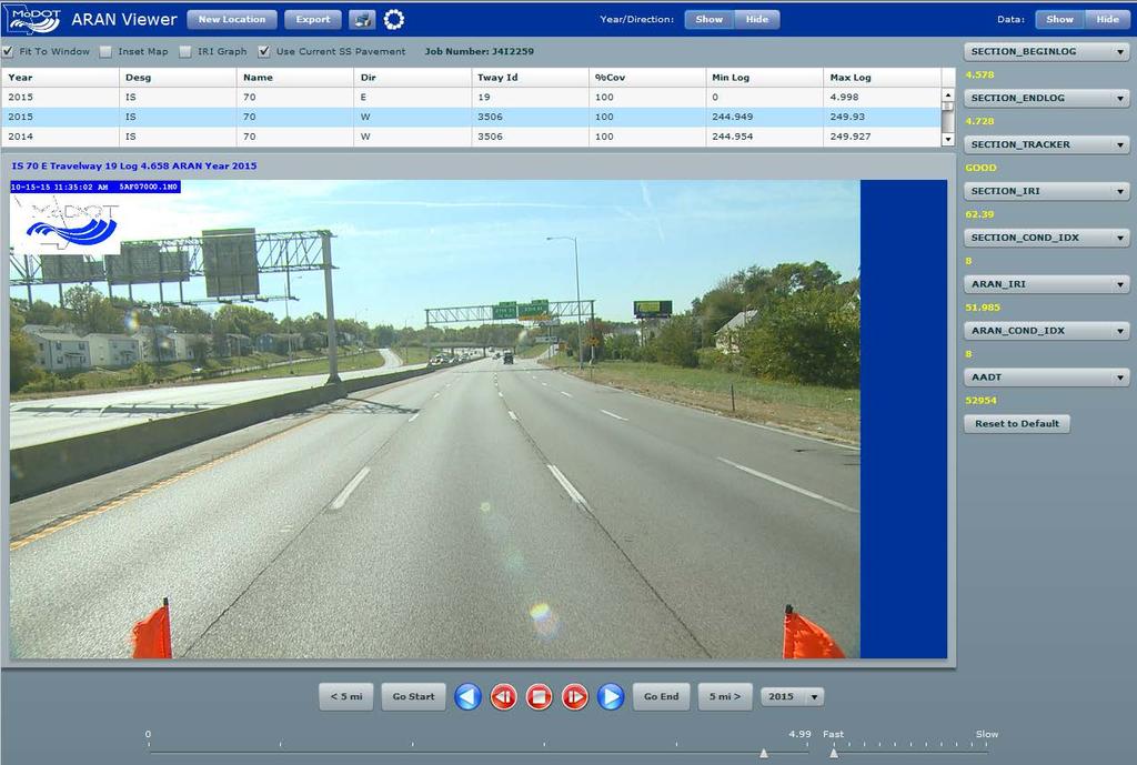 Pavements Data-driven Decisions for Critical Transportation Assets page 1-3 MoDOT administers a transportation management system (TMS) to store pavement and bridge asset data, which includes a