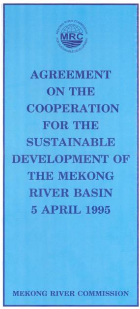 1995 Mekong Agreement (42 Articles) Article 1. Areas of Cooperation Article 2. Projects, Programs and Planning Article 3. Protection of the Environment and Ecological Balance Article 4.