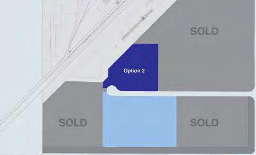 Phase 1 South Lots: Option 1-294,217 ft² Option 2 120,125 ft² Building Smart Real Estate Solutions
