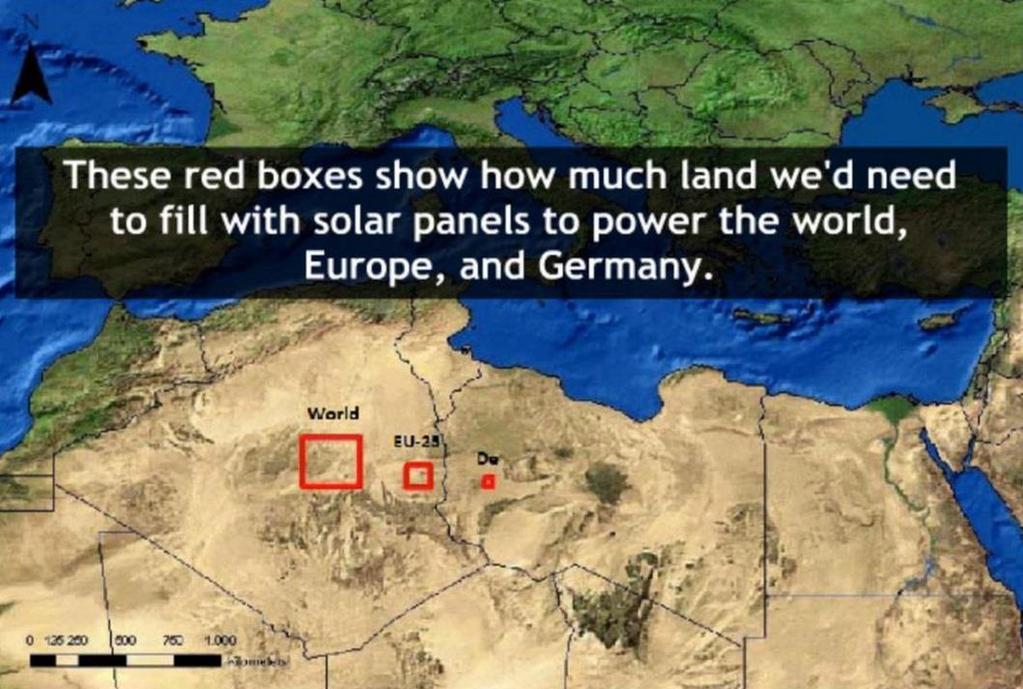 Local and temporal availability We can power the world with wind, water and solar energy Using only around 1% of the land mass How do we move that energy to where we