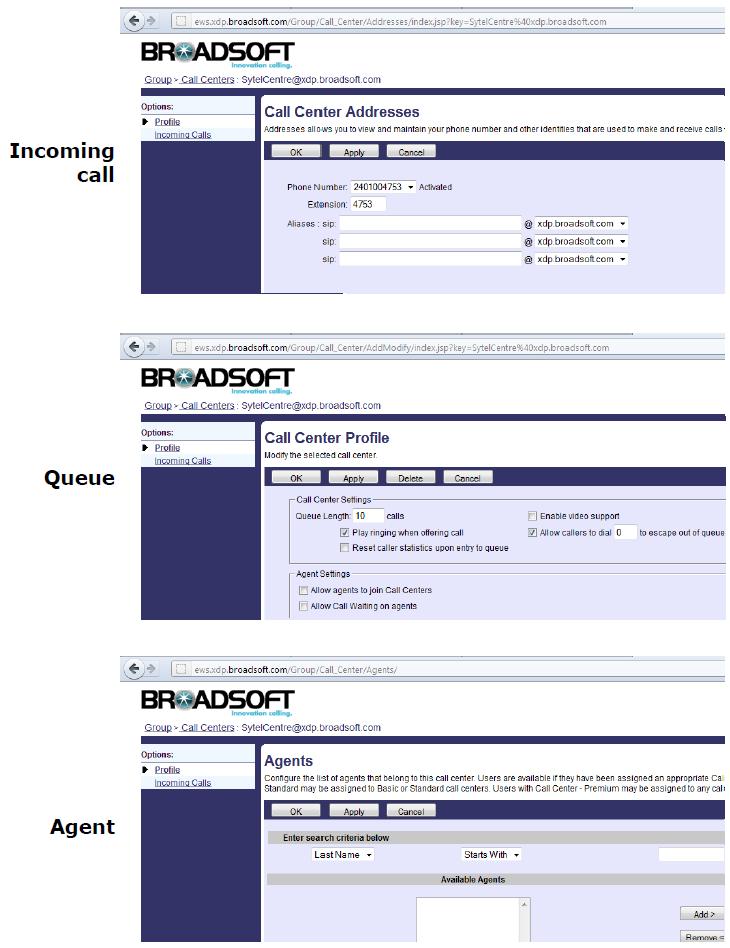 The Supervisor Experience The supervisor must understand how to configure these blended agents on the BroadWorks platform. In short, there is no change to the current method.