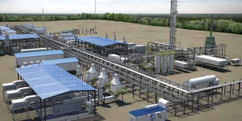 Wascada Liquids Recovery (7 TJ + 1400 bbl) FEED and Detail Design for 7 TJ gas plant and liquids recovery facility including inlet separation, inlet