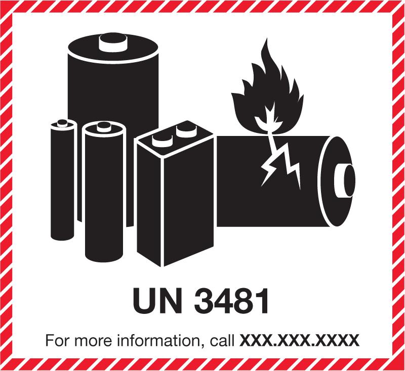 IATA has stated that there will be a two-year grace period from January 1, 2017 to December 31, 2018 to give shippers time to switch from the current Lithium Battery Handling to the new UN 3481 label