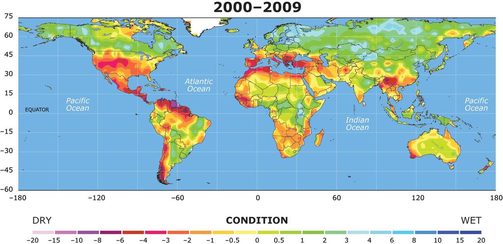 Global drought Global