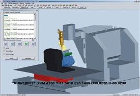 of shaped drillings VERICUT Simulation + Graphical 3D simulation incl.