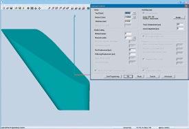 programming of complete turbine blade from 3D CAD data 43 LASERSOFT Weld + Special software for laser welding of cover sheets