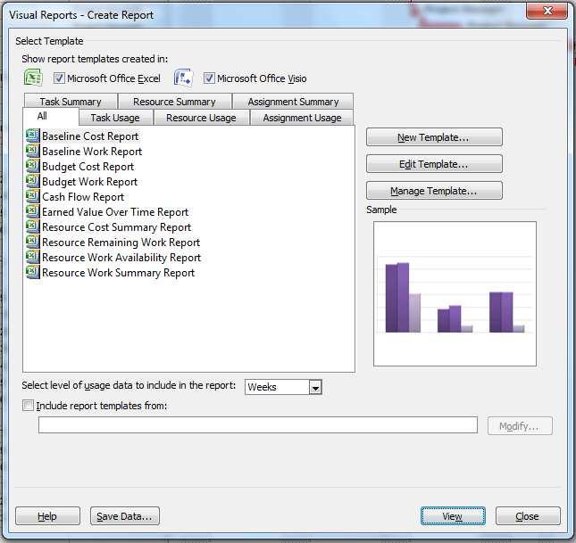 11. Reports Microsoft Project allows you to run Visual Reports and default Reports, including: Overview Current Activities Costs Assignments Workload Customised Visual Reports To view the Visual