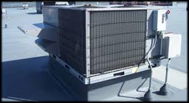 HVAC RTU REPLACEMENTS This project included the replacement of (4) 20 Ton Rooftop HVAC units.