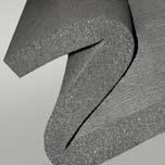 Soft elastomeric foam easily conforms to fabricated corners Engineered for sheet