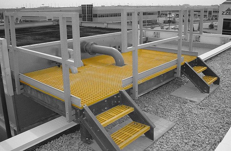 GRP Grating Captrad s gratings combine unmatched corrosion resistance with strength,long life and safety.
