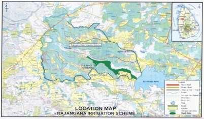 performance of major irrigation scheme in Sri Lanka by using available set of data from year 1990 to year 2002 of LB Tract 01 area in Rajangana major irrigation scheme out of 25 tracts located in the