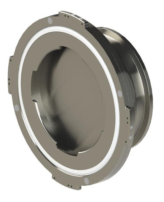 Remote Handling Accessories Beta Flange with Tri-Clover Fitting The CRL Beta Flange with Tri-Clover Fitting has been designed to mount to the alpha lange and allow a tri-clover valve or rigid