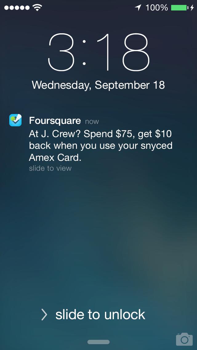 Foursquare Location-Based Social Network App Sends Alerts To Nearby Dives