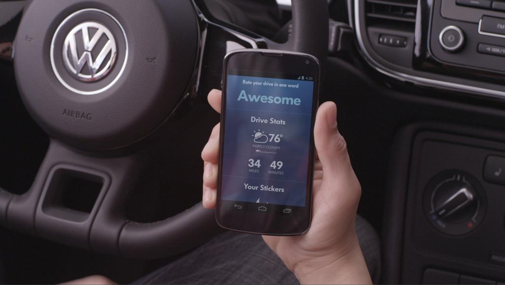 Volkswagen Driving App Challenges Drivers To