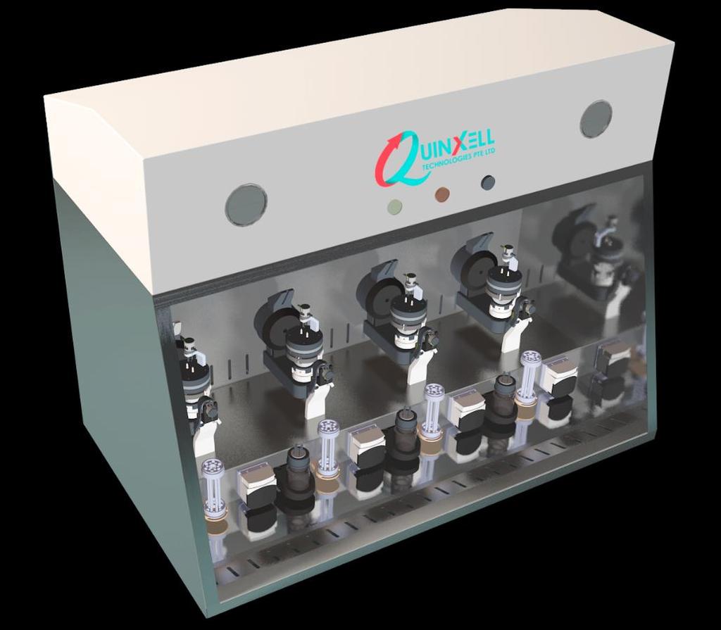 TisXell Regeneration System (Dual Perfusion) Two completely separate perfusion systems within