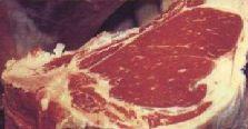 of marbling or intramuscular fat -- this gives beef flavor