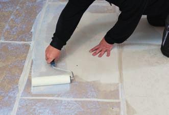 Wipe off excess adhesive using a cloth and use solvent in case of spillage.
