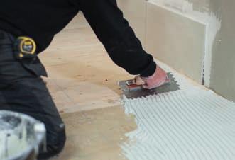 8 Over Boarding Solid Floors 1A 2A 1B 2B Step 1 6mm NoMorePly is ideal for covering dirty,