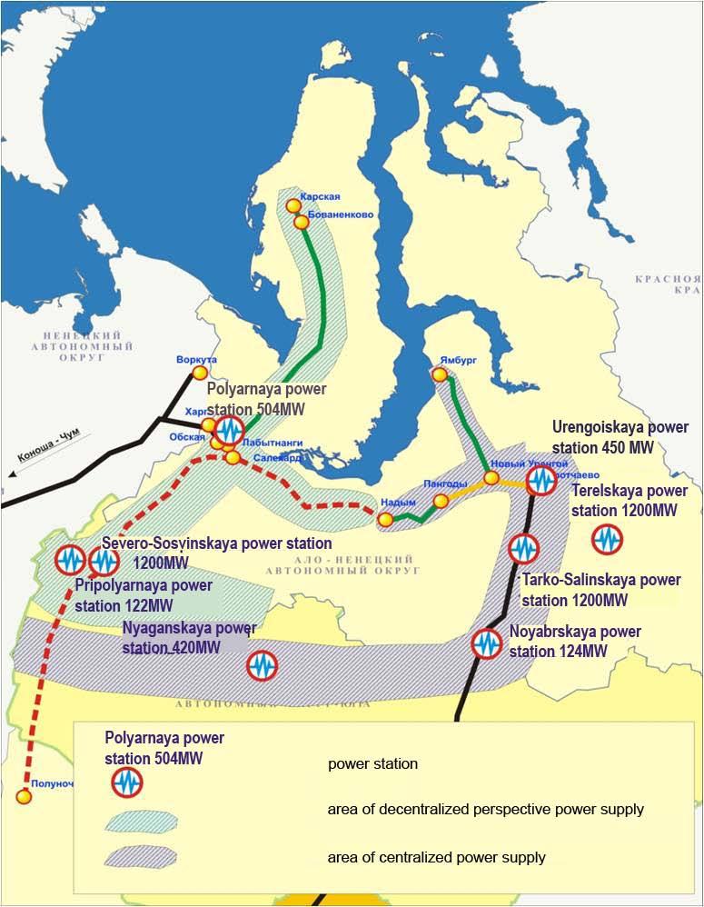 Construction of the Polyarnaya Combined-Cycle Power Station In August 2010 we plan to commence construction of the first stage of the Polyarnaya Combined-Cycle Power Station with the capacity of 152