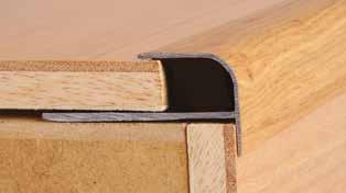 Quick-Step ARC Bamboo Stair noses are 1850 mm long and have a stunning bullnosed edge.