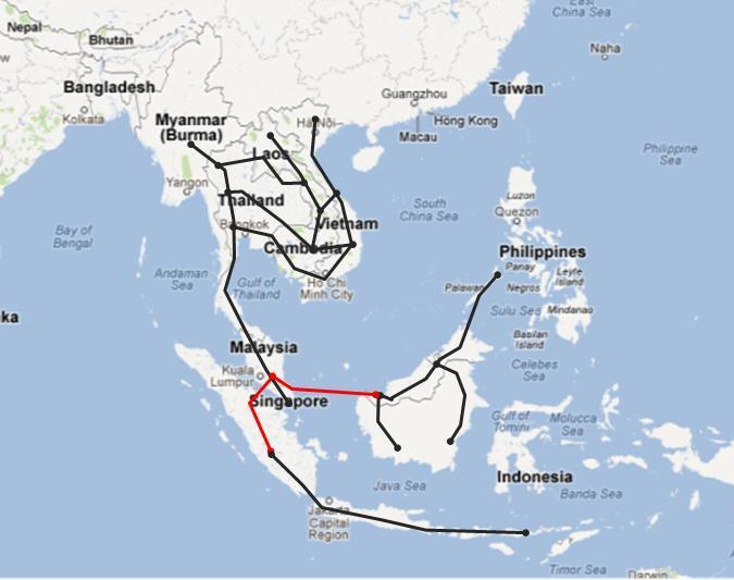 ASEAN Power Grid Inception under the ASEAN Minister of Energy (AMEM) and implemented under HAPUA 6 Existing Interconnection Peninsular Malaysia Singapore (1986, 2 x 200 MW) Peninsular Malaysia