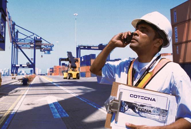 About Us Cotecna is the worldwide leader in government inspection services, a pioneer and recognized authority in risk management programmes using scanning technologies.