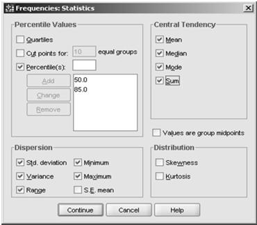 EXCEL Salary Example Descriptive Statistics in SPSS To compute descriptive