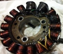 Stator Rotor Rotor Rotor Shaft Rotor Shaft Rotor Frequency of occurrence Severity (danger and damage)