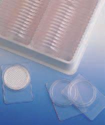 PetriSlides Dish for Microbiological Analysis Substitute for Petri Dishes. Holds filter securely in place. Transparent cover allows microscopic examination without removal.