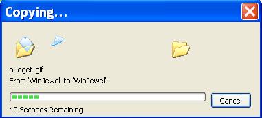 The basic process is to highlight the folder to copy (WinJewel), copy the folder, select your destination then paste the folder.