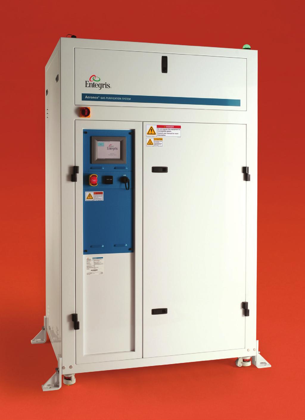 MICROCONTAMINATION CONTROL Aeronex Gas Purification System HX Series Continuous high-flow, ultrapure process and carrier gases at a low cost of ownership Advanced Technology in High-flow Gas