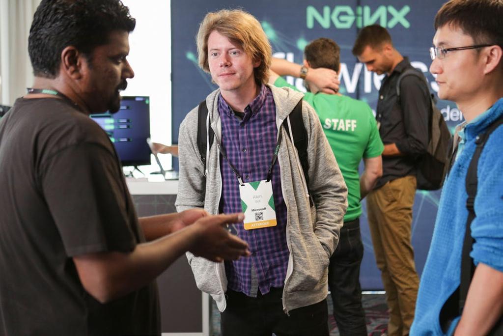 operations, and DevOps. Track 1 consists of best practices on designing, deploying, monitoring, and optimizing application architectures using NGINX.