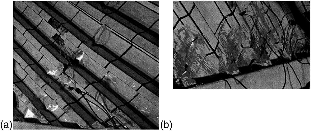 Fig. 12. Examples of infill fractures at 4 y Specimen C1 Fig. 15. Schematic of bounding surface model (adapted from Chen et al. 1996) Fig. 13.