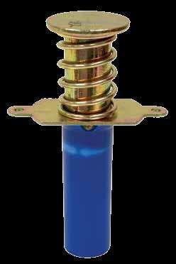 Blue Banger Hanger Cast-In-Place, Internally Insert Metal-Deck Insert Features Code-listed under the /IRC in accordance with AC6 for cracked and uncracked concrete applications, per ICC-ES ESR-30