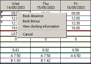 Processing Booking Absence (and Unbooking) (A better way is to use the Holiday planner) Click here to Book or View absences, the first screen gives you the option to View or next to Book, if you view