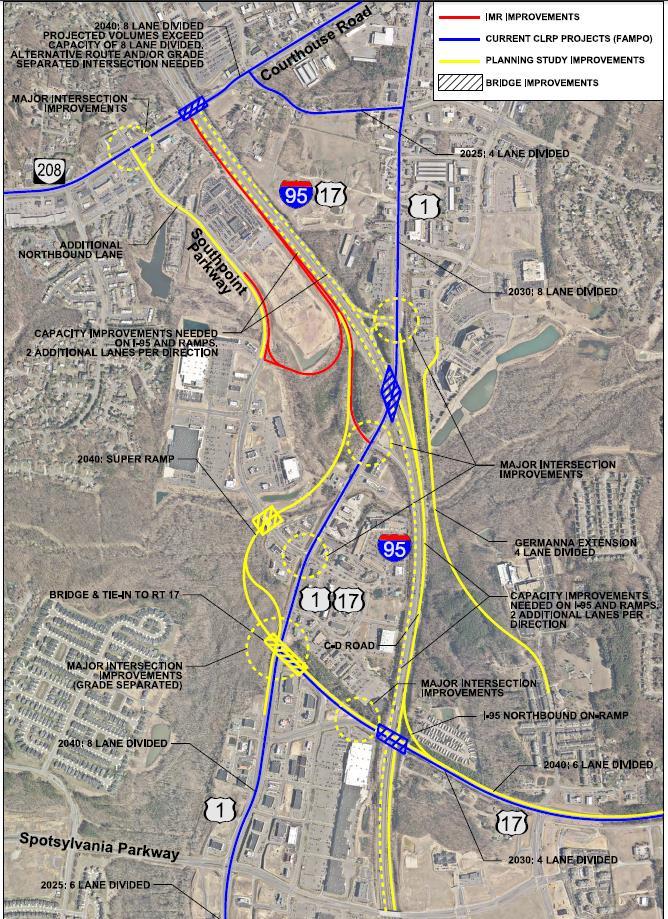 The concept for improvements at Exit 126 has not changed