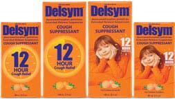 Strategic Rationale for Delsym Acquisition Delsym is the only FDA-approved over-the-counter (OTC) 12-hour liquid cough suppressant Delsym is the No.