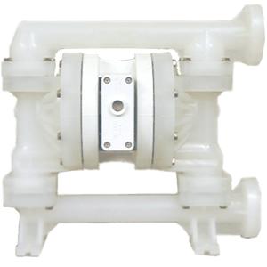 Air-controlled Diaphragm Pumps Air controlled diaphargm Pump ( PP & Metal type ) A diaphragm pump is a positive displacement pump that uses a combination of the reciprocating action of a rubber,