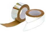THERMAX White and Aluminum Foil Tapes Strong and durable foil tapes provide a neat interior appearance and help prevent air and water vapor