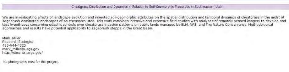in Relation to Soil-Geomorphic