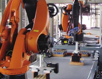 Flexible end-of-arm tooling quickly adapts to multiple packaging types Integrated machine control and vision-guided robotic technology Capability to create variety packs of food, beverages or