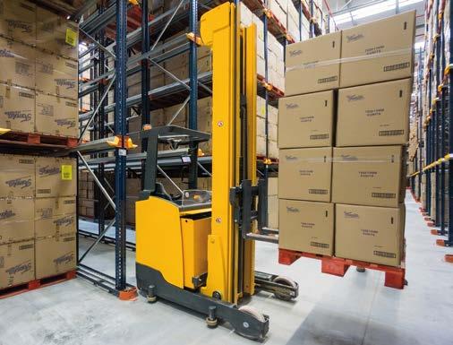 A Pallets can only be placed the other way around if they are durable and rigid enough, and if the weight of the load allows.