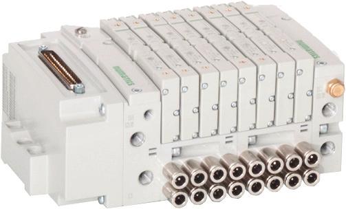 Pneumatic Valve Islands: Fieldbus & Multipol Automation Electronics Platforms 580 Multipol The new 580 series offers a compact, affordable fieldbus electronics platform for applications that