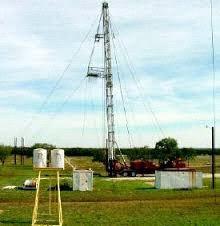 Work Over Rig When a well becomes clogged, scaled or otherwise needs maintenance, a work over rig comes in and does