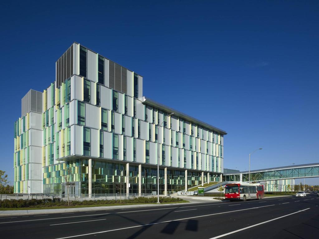SIMPLER, IN REACTION TO BRICKWORKS, WAS BETTER ALGONQUIN COLLEGE LEED PLATINUM CERTIFIED DESPITE RARELY BEING USED IN COLLEGE BUILDINGS DUE TO IMPACT ON FLOOR AREA, WE USED ONLY ONE SYSTEM FLOOR
