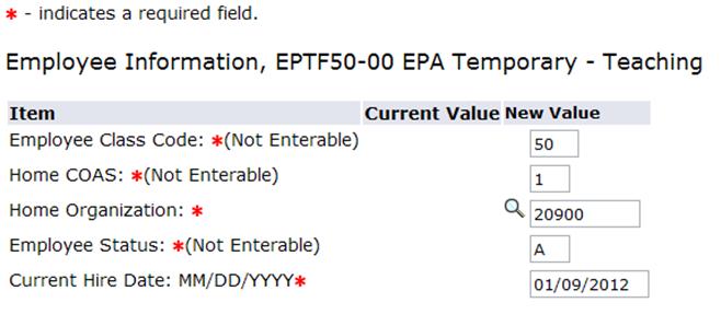 Position: EPTF50 EPA Temp (teaching) ETMP50 EPA Temp (non-teaching)