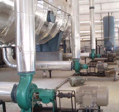 TYPICAL APPLICATION AREAS Textile industry Steel and metal industry Mining industry Pulp & Paper Food and feed industry