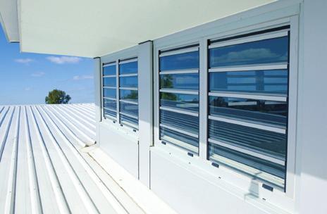 Improved ventilation using louvre windows reduces the need for reliance on cooling and heating systems, thereby reducing energy expenses.