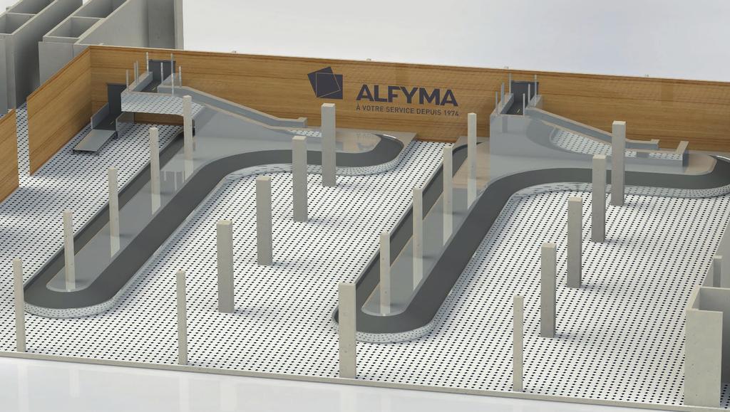 DEPARTURE (CHECK-IN) CONCEPTION Alfyma s check-in desks are designed to facilitate the passengers' journey by providing quick and efficient luggage check-in.